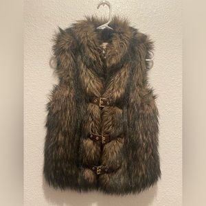 Michael Kors Fuax Fur Vest